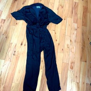 Urban Outfitters Silk Jumpsuit